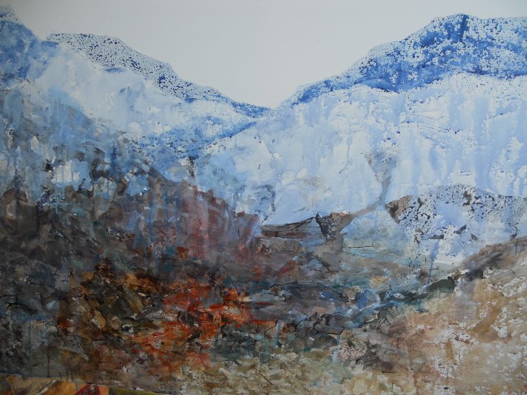 Mis cerros 90x110 - Beatríz Martínez